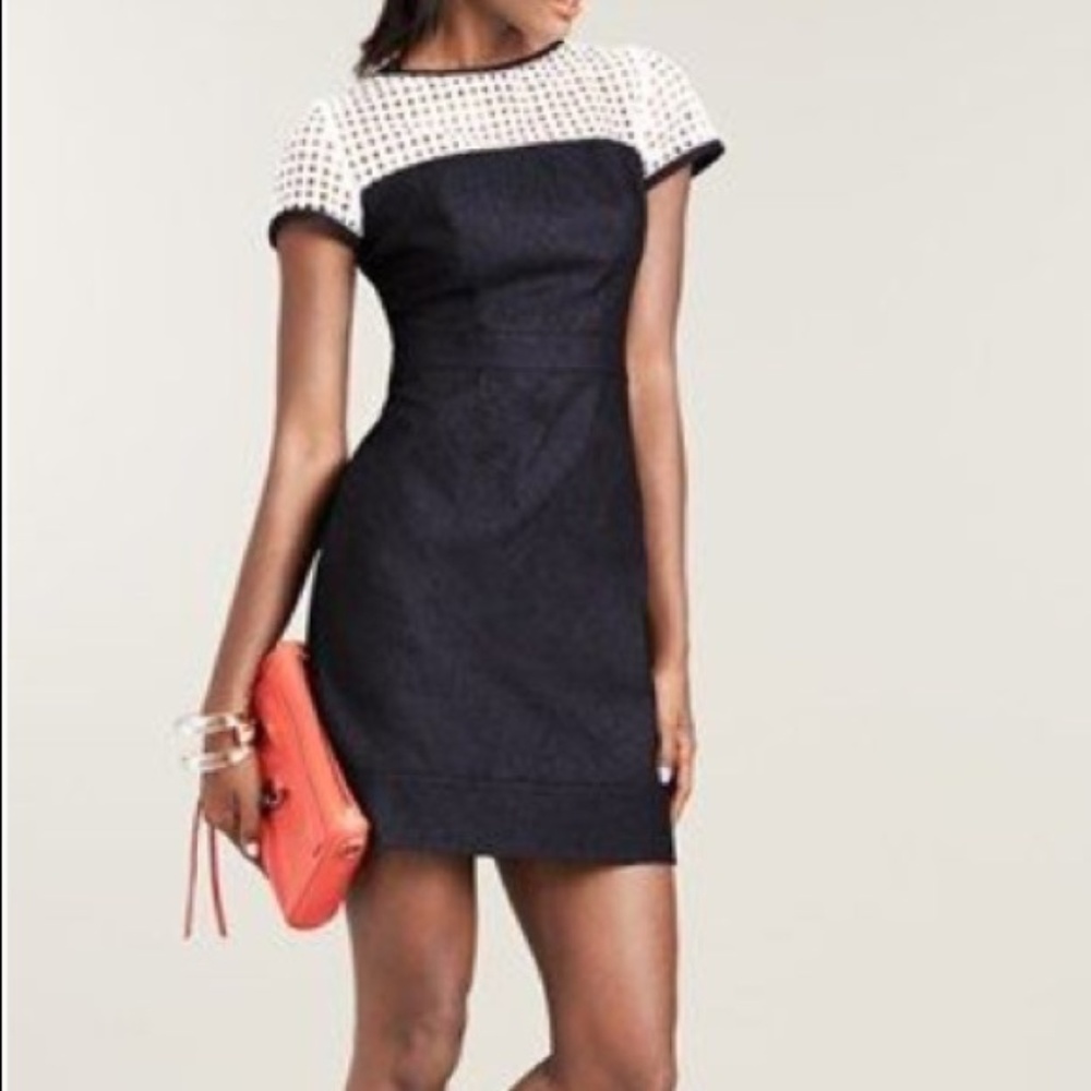 SALE Donna Morgan  Denim Sheath Dress Sz 12